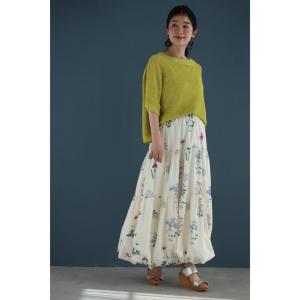 SからL対応 ふんわり花図鑑ティアードバルーン...の詳細画像2