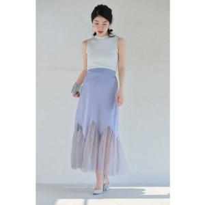 SからM対応 ふんわり広がるギザギザチュールの...の詳細画像2