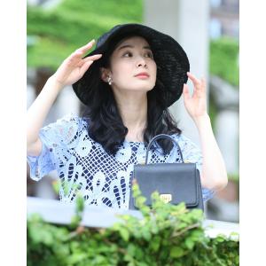 おしゃれに日差し除け 総レース帽子の詳細画像4