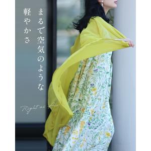Sから2L対応 まるで空気 ワンピ映え ガウン...の詳細画像3