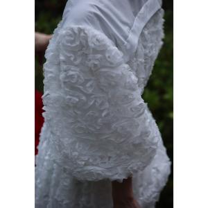 Sから3L対応 満開の花咲くブーケロングワンピ...の詳細画像1