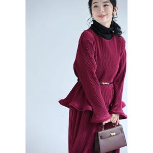 花びらフレアのセットアップ3点セットの詳細画像3