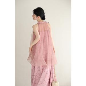 SからL対応 ホルターネックのドッキングベール...の詳細画像3