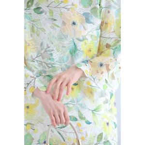 Sから2L対応 オーロラビジュー煌めく花柄カッ...の詳細画像2