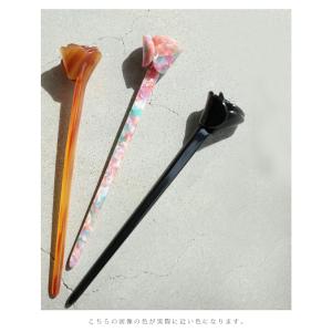 飴細工のように艶めく薔薇のかんざしの詳細画像1