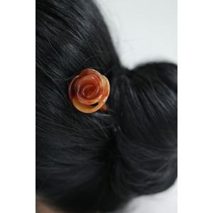 飴細工のように艶めく薔薇のかんざしの詳細画像4
