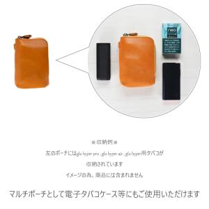 栃木レザー マルチポーチ(S) ミニポーチ ポ...の詳細画像4