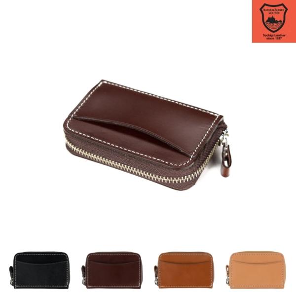 栃木レザー カードウォレット サマーオイル 革 カード入れ ミニ財布