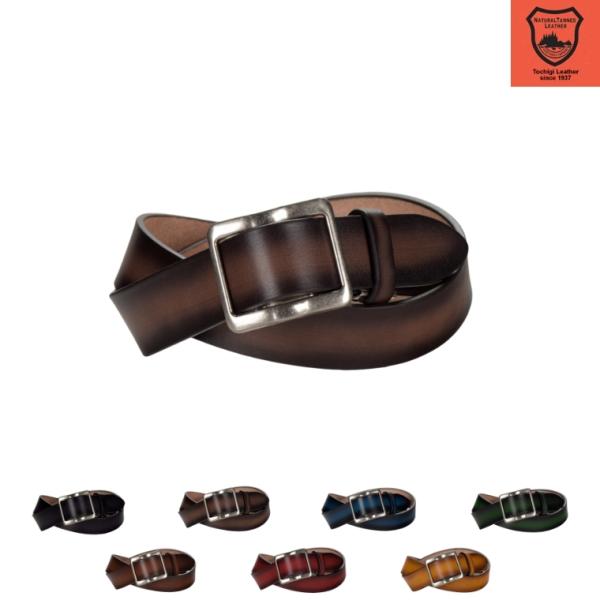 栃木レザー／グラデーションベルト／レザーベルト／本革／レザー／ベルト