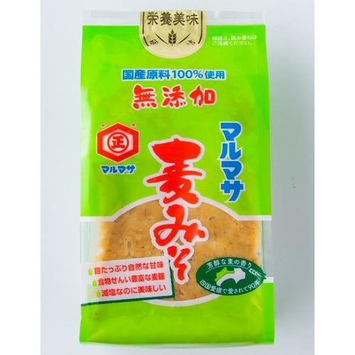 愛媛の麦味噌　マルマサ　麦みそ　８００ｇX3