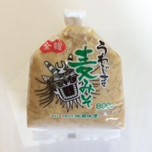 懐かしいふるさとのあの味!!愛媛の麦味噌　地蔵味噌　うわじま麦みそ　袋　８００ｇ