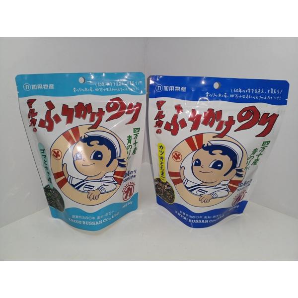 加用物産　四万十産青のりいり　　マルカのふりかけのりセット