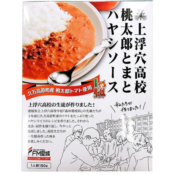 ご当地カレー　　愛媛県産　桃太郎とまとハヤシソース 　1食　 　　レトルト食品　　レトルトカレー