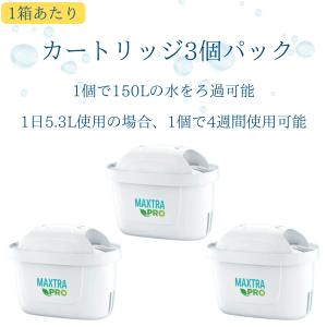 ブリタ カートリッジ マクストラプロ 3個 x...の詳細画像2