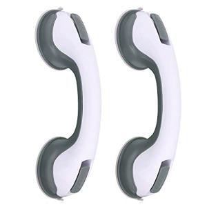 トイレ用手すり セーフティハンドル 吸盤 浴室用 手すり お風呂用 介護 高齢者 転倒防止 トイレ 階段 玄関 滑り止め 浴槽手すり 2個セット