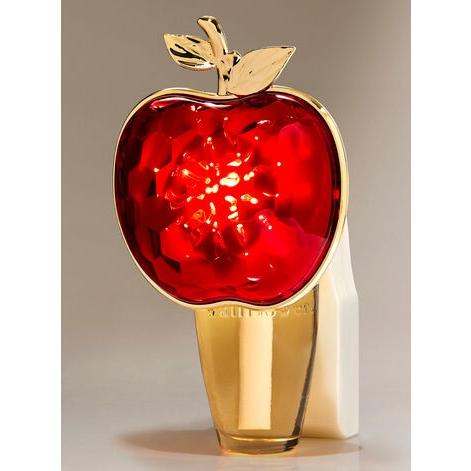 バス＆ボディワークス フレグランスウォーマー本体 ファイバーオプティックアップル りんご ナイトライ...