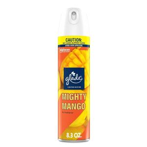 アメリカ限定 期間限定 グレード エアーフレッシュナー マイティーマンゴー ルームスプレー Glade Aerosol Room Spray Air Freshener Mighty Mango  8.3oz/235g