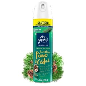 グレード エアーフレッシュナー トゥウィンクリングパイン＆シダー ルームスプレー Glade Roo...