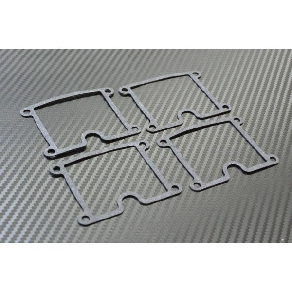 3 Z400FX Z550FＸ Z400J Z500FX キャブフロートチャンバーガスケット(4枚)...