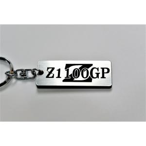 AA-248-1 Live Dio ZX 2層アクリル製 金黒 2重リング キーホルダー