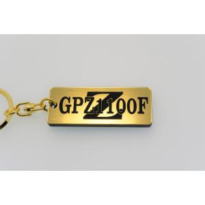 AA-248-1 Live Dio ZX 2層アクリル製 金黒 2重リング キーホルダー