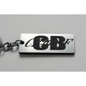 AA-248-1 Live Dio ZX 2層アクリル製 金黒 2重リング キーホルダー