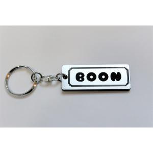 ADAキーホルダー A-464-2 CIVIC 2層アクリル製 銀黒 2重リング キーホルダー キーレス