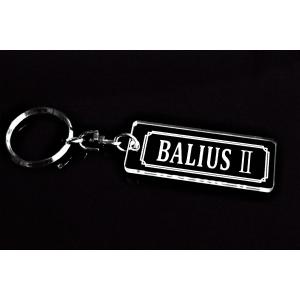 A-730 BALIUS アクリル製 クリア 2重リング キーホルダー バリオス250