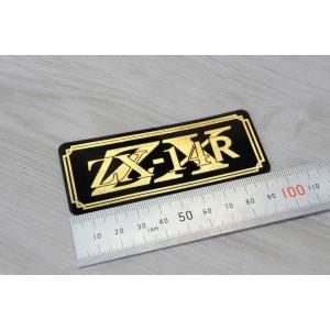 B-129-3 ZX-14R 黒/金 オリジナル ステッカー 逆車 スクリーン サイド