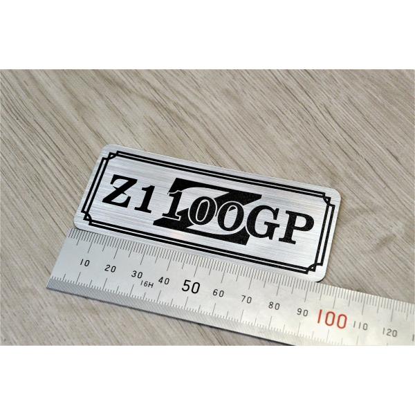 B-80-2 Z1100GP 銀/黒 オリジナル ステッカー カワサキ ビキニカウル サイドカバー ...