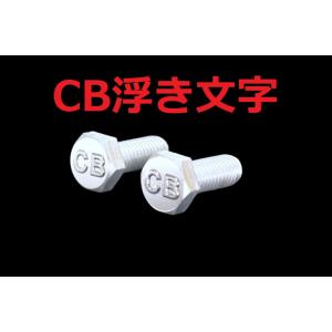 C-121 CB 浮き文字 アルミ製 M6×16 2本1セット ナンバーボルト CB750Four ...