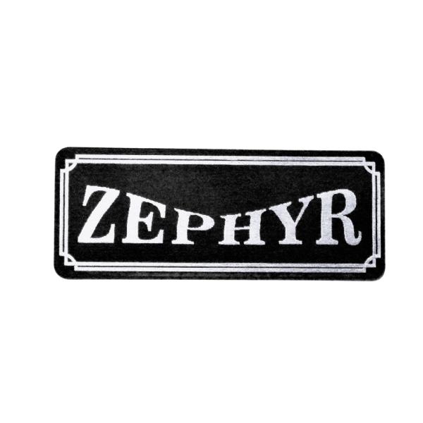 E-16-4 ZEPHYR 黒/白 オリジナルステッカー ゼファー1100 ゼファー750 RS カ...