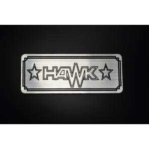 E-252-1 HAWK 金/黒 オリジナル ステッカー ホンダ CB400T CB400N