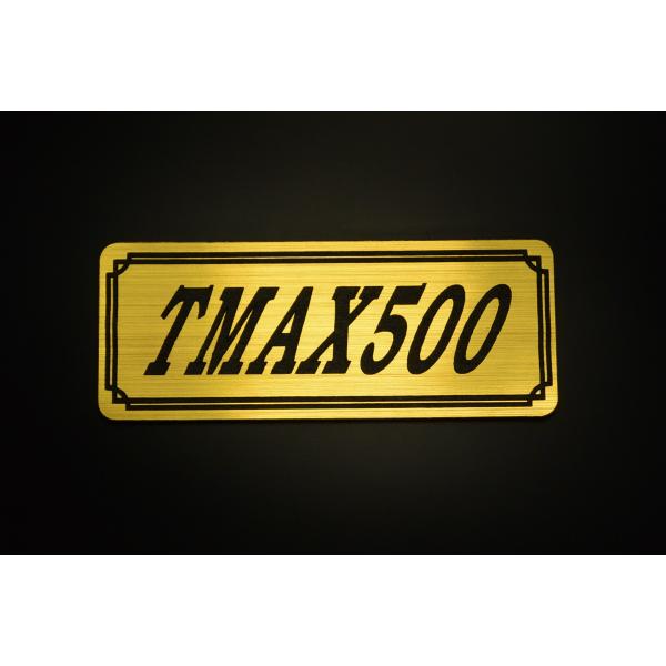 E-521-1 TMAX500 金/黒 オリジナルステッカー ヤマハ スクリーン エンジンカバー フ...