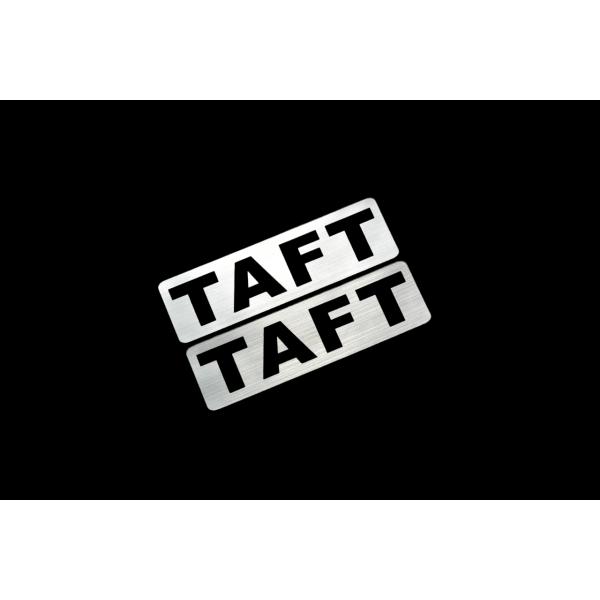 EEE-214-2 TAFT 銀黒 アクリル2層 ステッカー ダイハツ タフト カスタム 前期 後期...