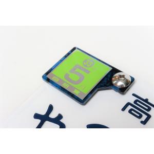J-14 マーブルブルー 自賠責ステッカープレ...の詳細画像5