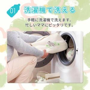 お食事エプロン ベビー 保育園 子ども くま ...の詳細画像3