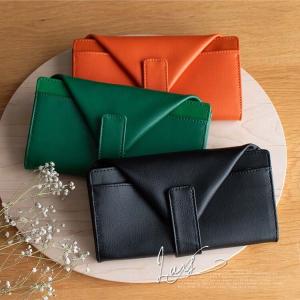 De pral（デ・プラル）レザー 大容量　ギャルソンウォレット / 長財布