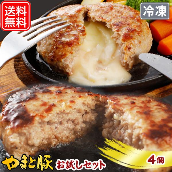 ハンバーグ お試しセット (4個入) NS-CU | [冷凍] 父の日 母の日 食べ物 70代 食品...