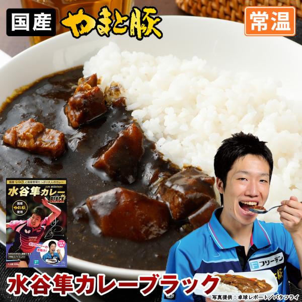 水谷隼カレーブラック 220g | (常温) 水谷隼 レトルトカレー レトルト レトルト食品 カレー...