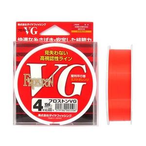 ダイヤフィッシング フロストンＶＧ　１５０ｍ　ミストオレンジ　２．５号｜friend-store