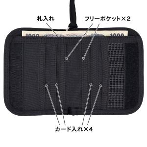 財布 ネックストラップ 二つ折り CONVER...の詳細画像5
