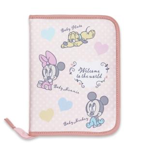 母子手帳ケース ジャバラ ファスナー ディズニ...の詳細画像1
