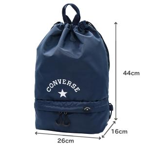 ナップサック 2層式 CONVERSE コンバ...の詳細画像1