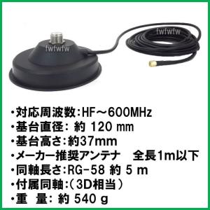 強力マグネット 基台 & ケーブル ・...の詳細画像1