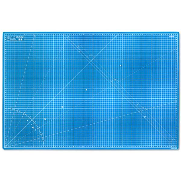 カッティングマット Elan カッターマット 手芸用品 両面仕様 A1 90 x 60cm 青と水色...