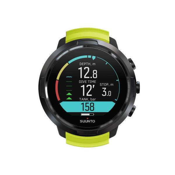 ダイブコンピュータ SUUNTO D5 Black Lime スント ブラック・ライム SS0501...