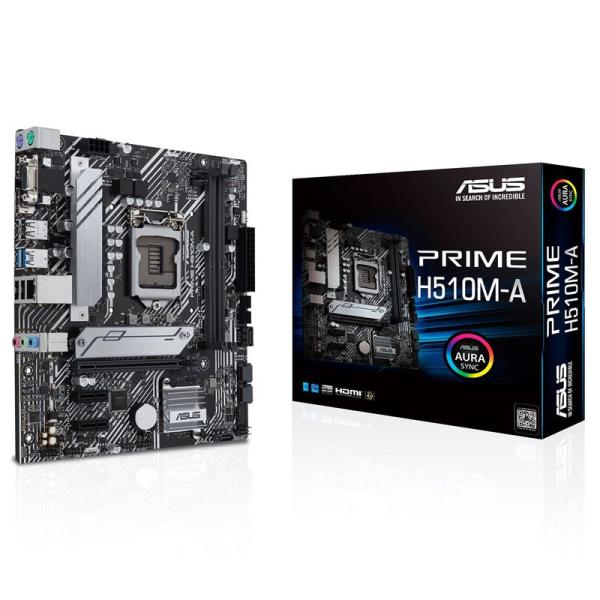 ASUSTek Intel 第10世代・11世代 CPU 対応 (LGA1200 )対応 H510 ...