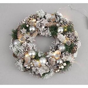 東洋石創 クリスマス飾り クリスマスLEDリース...の商品画像