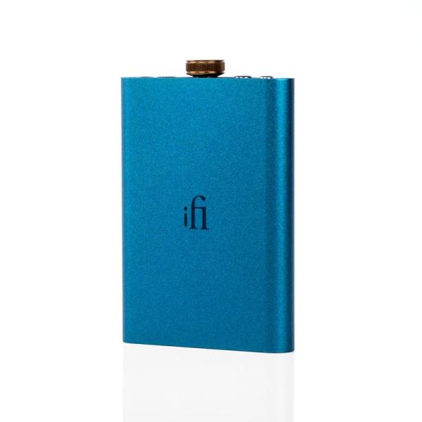 オーディオ機器 iFi-Audio ポータブルヘッドホンアンプ ペトロールブルー hip-dac ［...